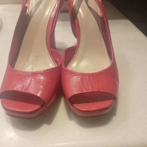 Nine West platform sandals size 40, pink