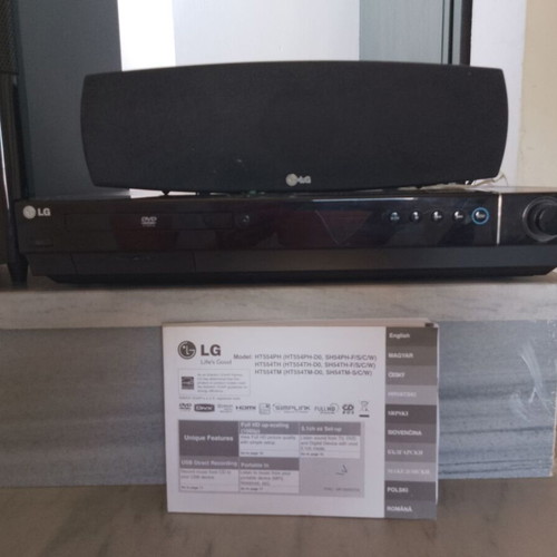 LG DVD Home Cinema σαν καινούργιο με Dolby Surround και οπτική ίνα