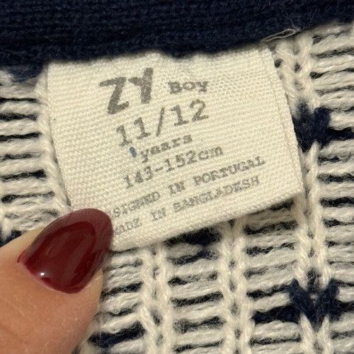 ZY Boy Sweater used, size 146-152 cm, age 11-12