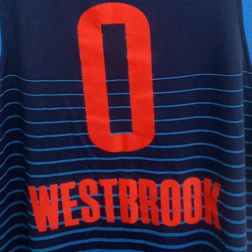 Φανέλα εμφάνιση Westbrook Oklahoma City μεταχειρισμένη με μικροατέλειες