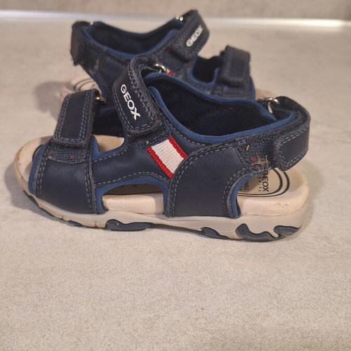 Geox sandals size 24 used, blue