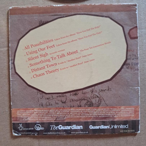 Badly Drawn Boy The Guardian Presents CD used, rock