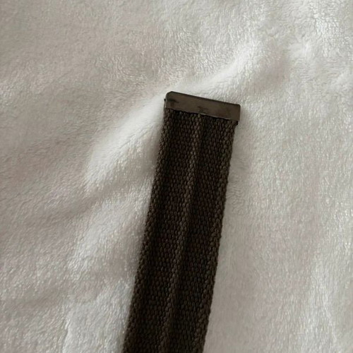 Fabric belt like new, size 90, beige and brown