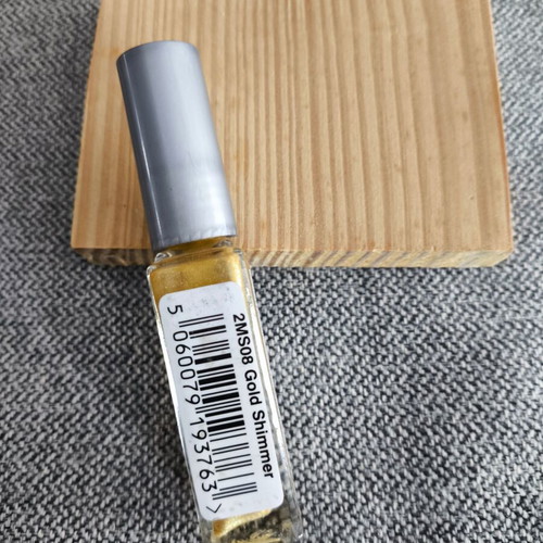 2MAD Nail Art Polish Gold Shimmer 8 ml new