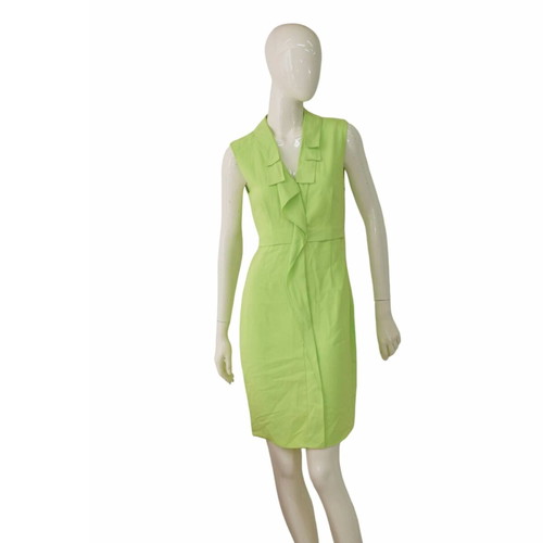 Tahari Dress Green Mini Sleeveless V -  50,00 - Vendora.cy