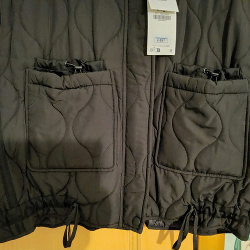 Zara women's vest new, size M, black