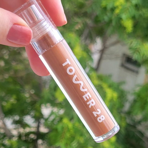 Tower 28 Beauty Shine On Lip Jelly almond like new