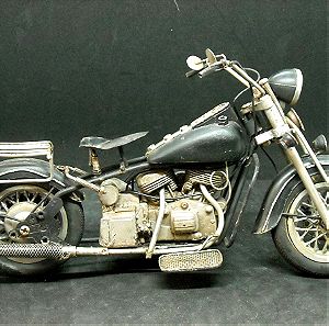 Διακοσμητική vintage μηχανή τύπου "Harley Davidson" μικρή.