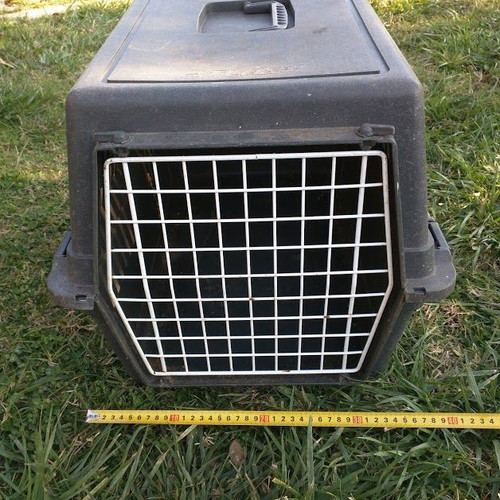 Animal cage used, transport or house, dimensions H40 W40 L60