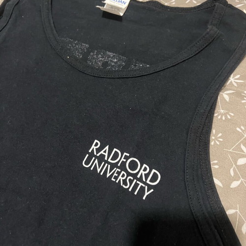 Gildan athletic tank top used, size M, black
