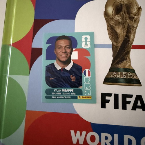 Kylian Mbappé Panini FIFA World Cup 2026 Sticker new