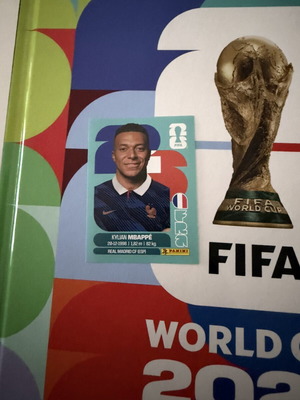 Kylian Mbappé Panini FIFA World Cup 2026 Sticker new