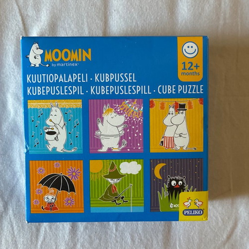 Moomin Cube Puzzle new, collectible