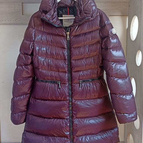 Moncler Mirielon women's down jacket, burgundy