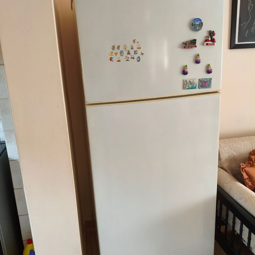 Candy refrigerator and Bosch freezer, used