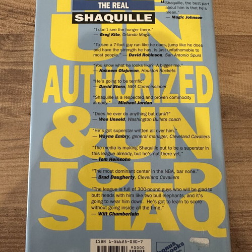 Shaquille O’Neal book used, unauthorized and untold stories