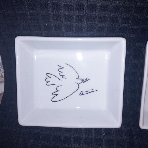 Pablo Picasso bowls set of 2 used, limited edition 2006