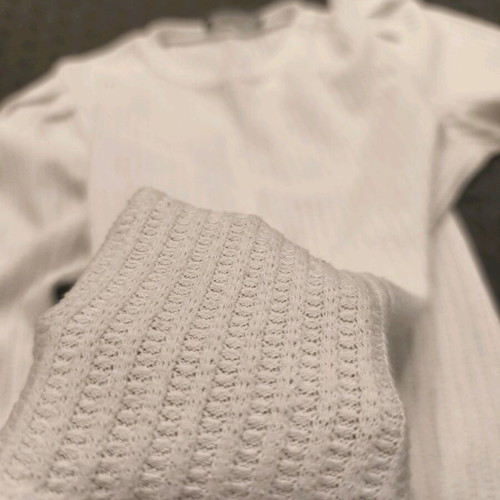 Bershka Women's White Sweater Size M Like New
