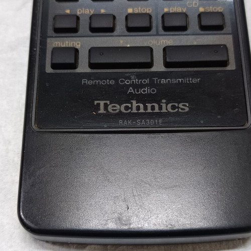 Technics RAK SA301E remote control