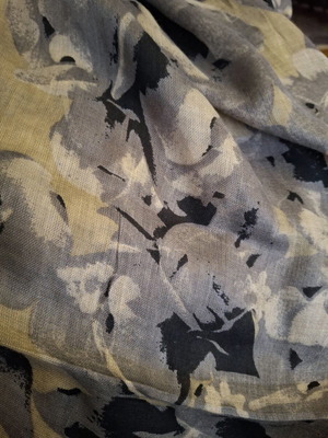 A.L.E. scarf like new, long multicolored