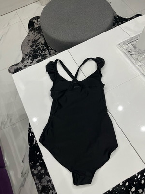Women's one-piece swimsuit new, black, size M