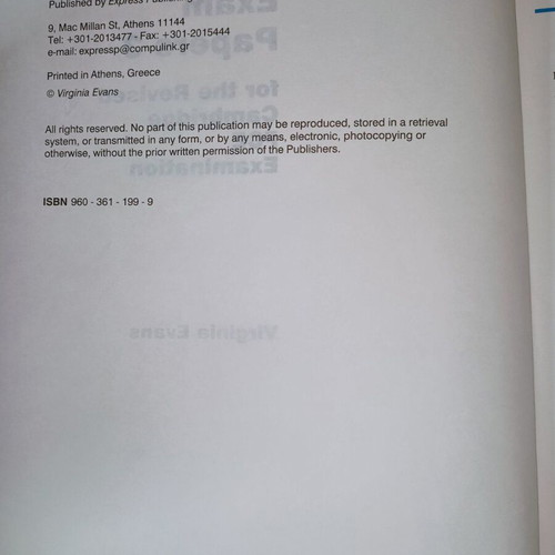 Practice Exam Papers 3 FCE Student's Book used, English