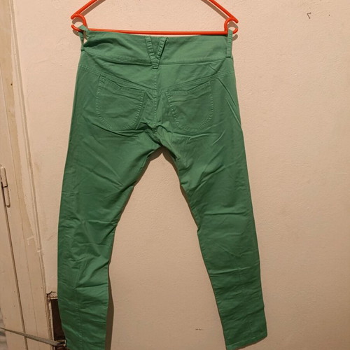 Badila green mint slim jeans size S like new