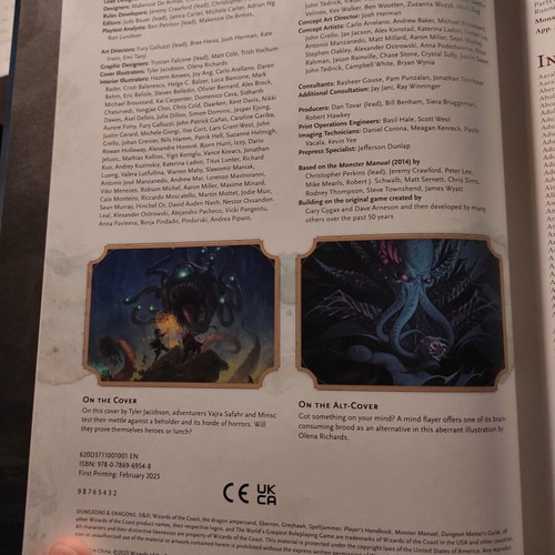 Dungeons & Dragons Monster Manual 2024