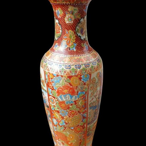 Chinese vase like new, vintage 1970s, height 60 cm