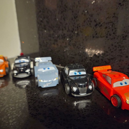 Lego Disney Cars McQueen used, set of 5 cars