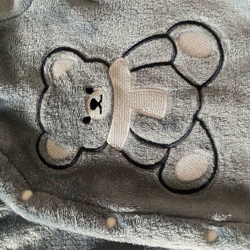 Baby exit romper new, fleece, for 2-3 months old