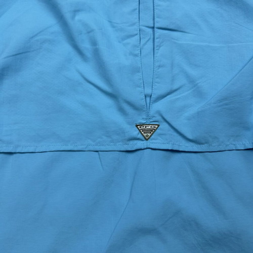 Columbia PFG women's blue fishing shirt used, size 2X