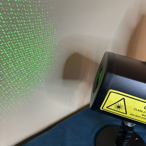 Eurolamp Laser Projector IP44 Red Green New with Box
