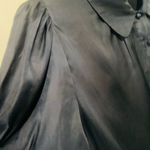 Casharel romantic shirt gray blue size M like new