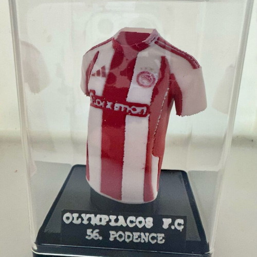Collectible Miniature Podence Jersey #56 Olympiacos 2025-2026 new