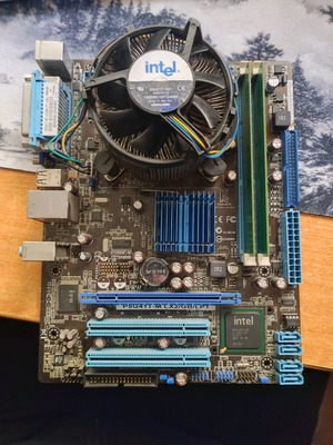 ASUS P5G41T-M (DDR3) με Core2Duo και 2GB RAM μεταχειρισμένο