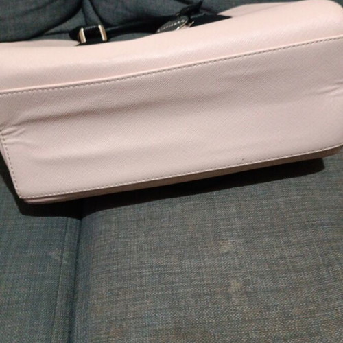 Medium size pink-black handbag like new