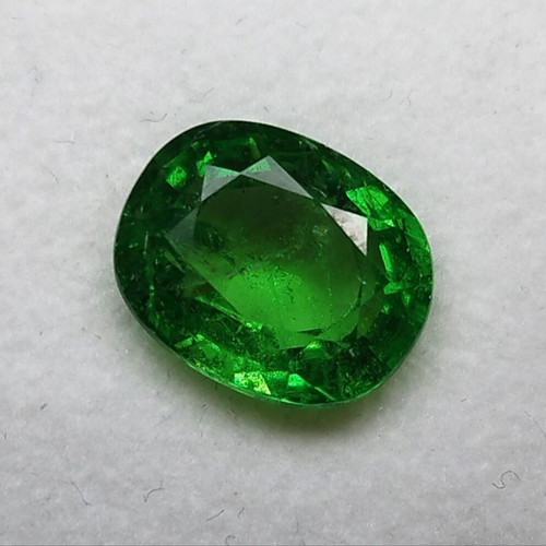 Tsavorite Garnet 4.66 Carat New with GIA Certificate