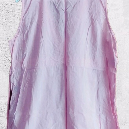 Colori sleeveless tunic pink like new, lightly worn, size L
