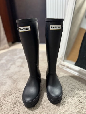 Barbour Snowdon galoshes new, black, size 37
