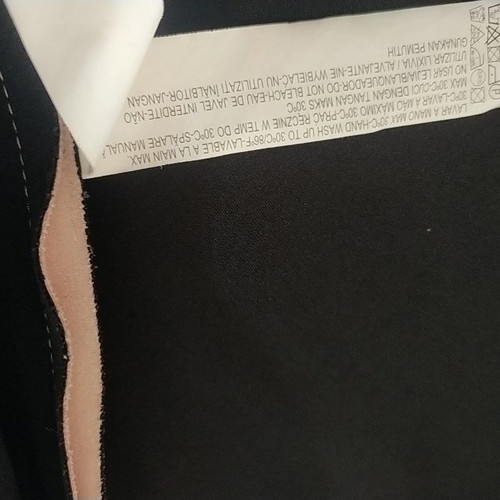 Zara baby pink faux suede coat new, size Large