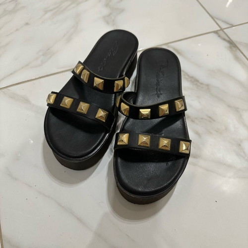 Sante flatforms size 37 used, black