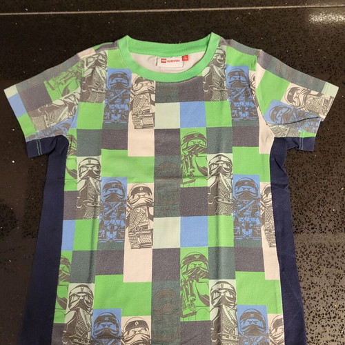 Lego Ninjago kids t-shirts used for ages 7-8