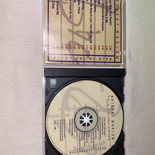 Anthony Warlow Back In The Swing CD like new, swing jazz classics