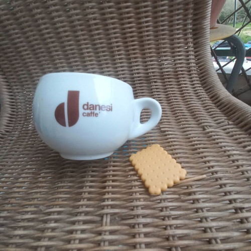 Danessi Caffè cappuccino cup used, collectible 80s