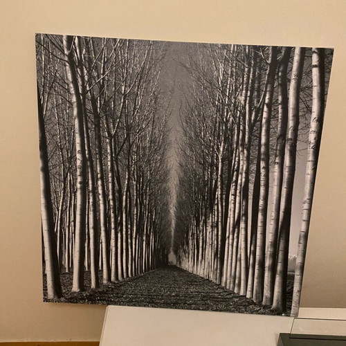 Square canvas frame like new, 90cm side