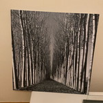 Square canvas frame like new, 90cm side