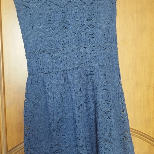 Mela London navy δαντελένιο φόρεμα XL σαν καινούργιο