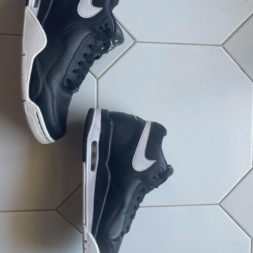 Nike Flight Legacy BQ4212-002 Mens Black White Lace Up Shoes like new, size 42