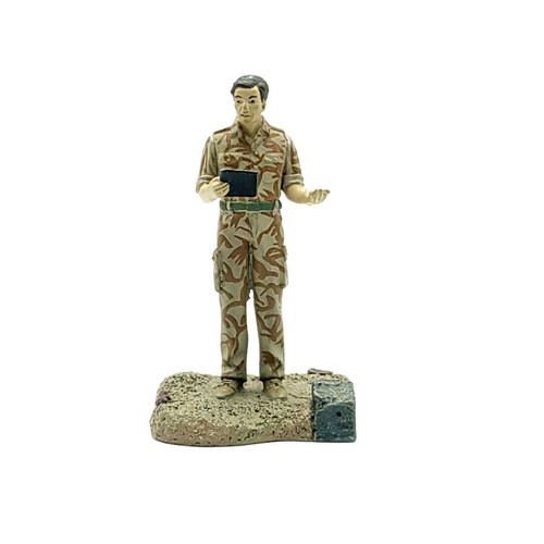 Corgi Forward March Brigadier Patrick Cordingley metal figure 1:32 scale like new